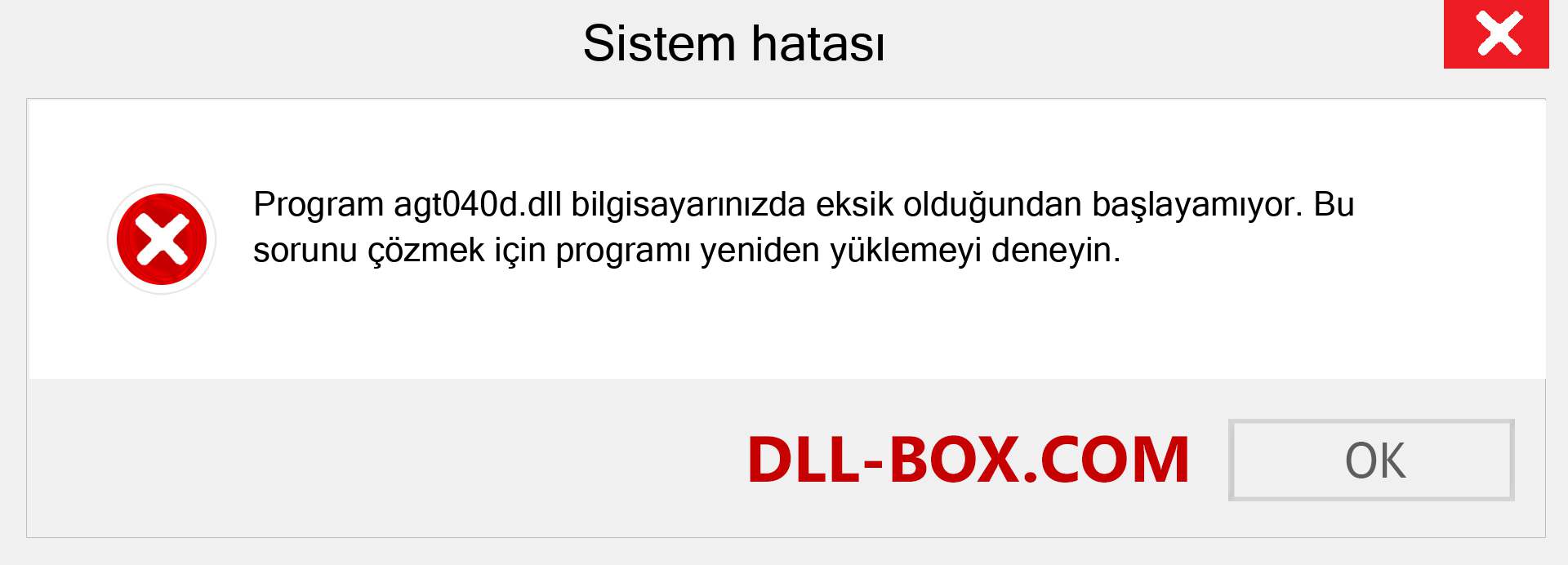 agt040d.dll dosyası eksik mi? Windows 7, 8, 10 için İndirin - Windows'ta agt040d dll Eksik Hatasını Düzeltin, fotoğraflar, resimler